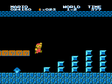 Snapshot: Vs. Super Mario Bros. (set SM4-4 E)