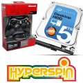 5TB Preconfigured Hyperspin Hard Drive INTERNAL with Microsoft Xbox 360 Wireless Controller & Receiver