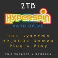 2TB Hyperspin External Hard Drive Retro Arcade Gaming