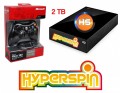 2TB Hyperspin Hard Disk EXTERNAL with Microsoft Xbox 360 Wireless Controller & Receiver